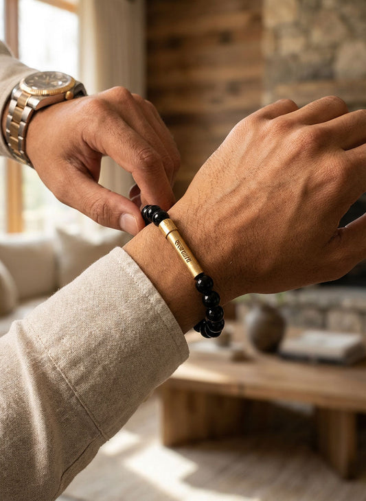 Black Tourmaline bracelet lifestyle