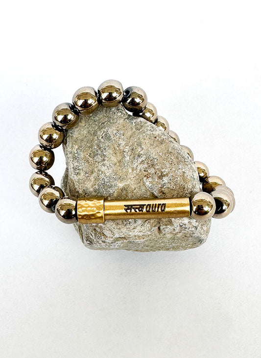 Hematite bracelet for lawyers and advocates