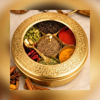 Brass Masala Dabba