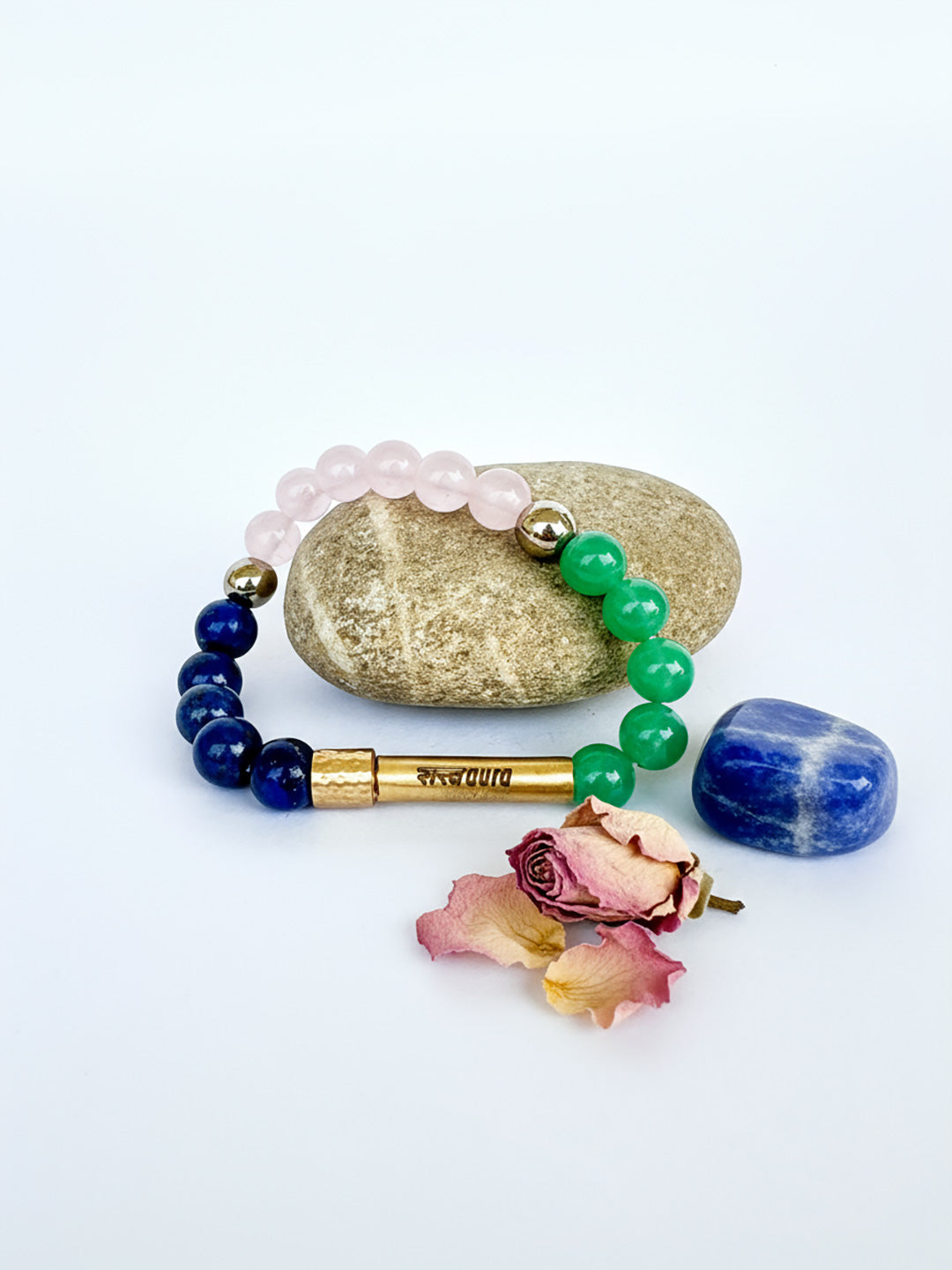 Taurus Crystal Stone Bracelet with Manifestation Lock