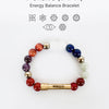 7 Chakra Crystal Bracelet with Manifestation Lock