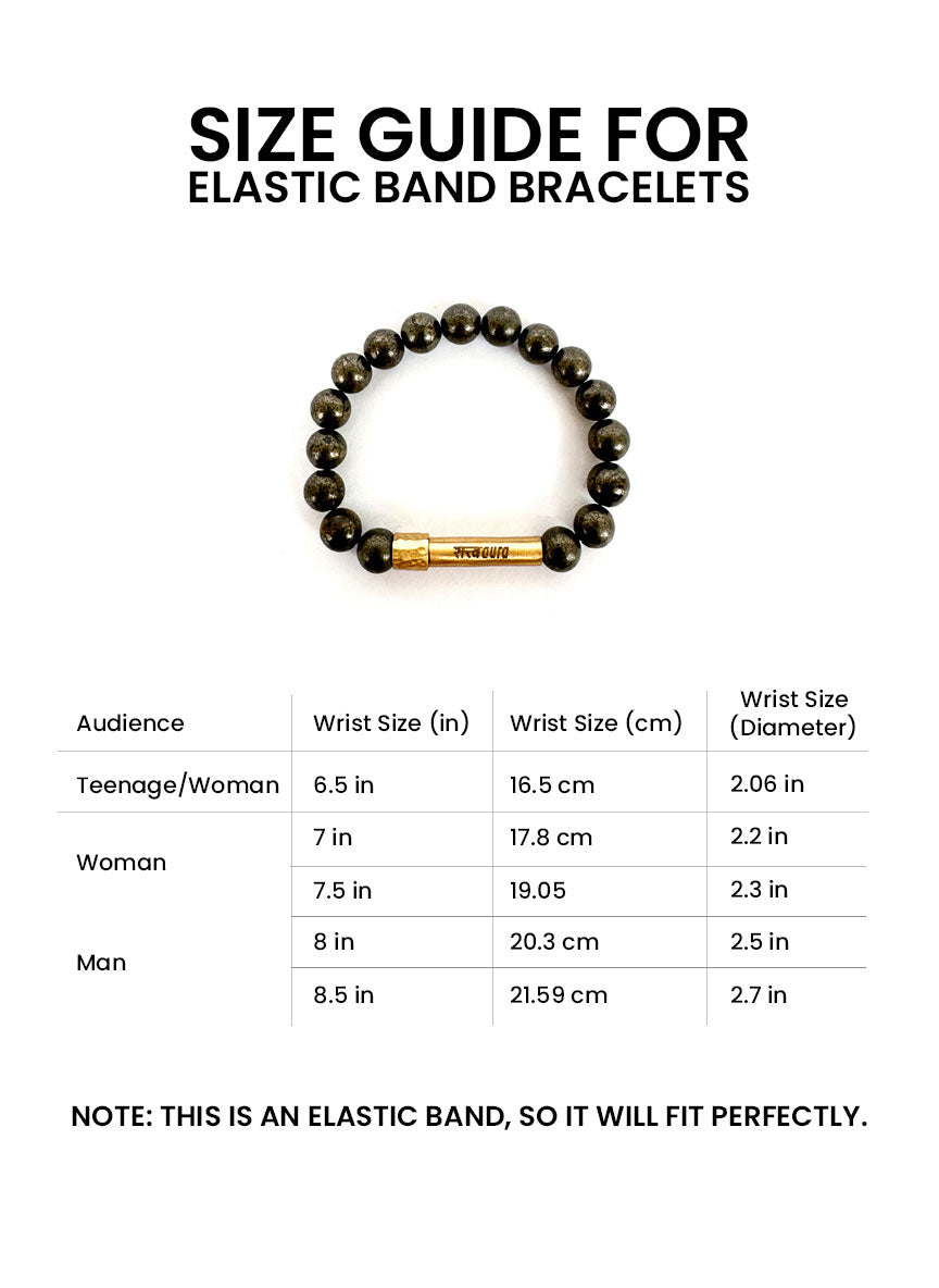 Bracelet size guide chart